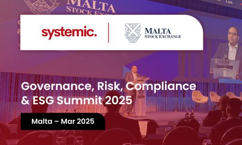 Systemic sponsored the Governance, Risk, Compliance and ESG Summit 2025 in Malta.